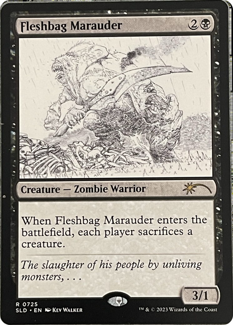 Fleshbag Marauder (Sketch Showcase) [Secret Lair Drop Series] | Shuffle n Cut Hobbies & Games