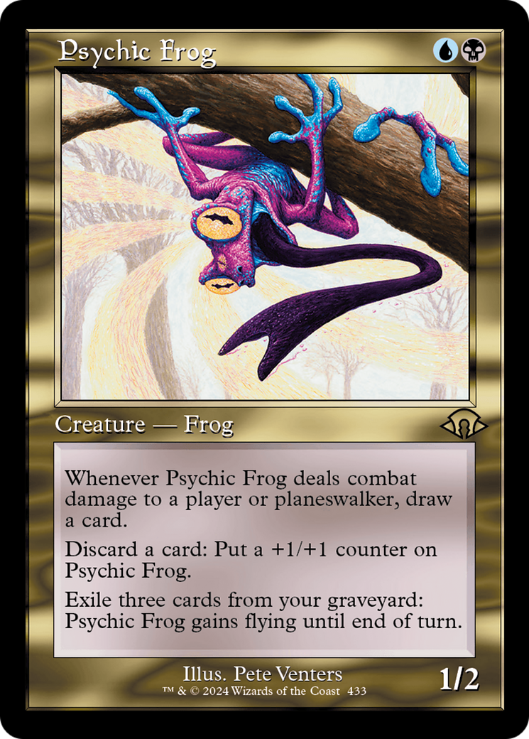 Psychic Frog (Retro) [Modern Horizons 3] | Shuffle n Cut Hobbies & Games