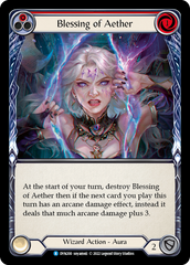 Blessing of Aether (Red) [DYN200] (Dynasty)  Rainbow Foil | Shuffle n Cut Hobbies & Games