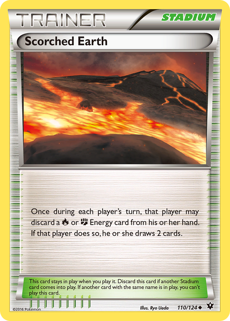 Scorched Earth (110/124) [XY: Fates Collide] | Shuffle n Cut Hobbies & Games