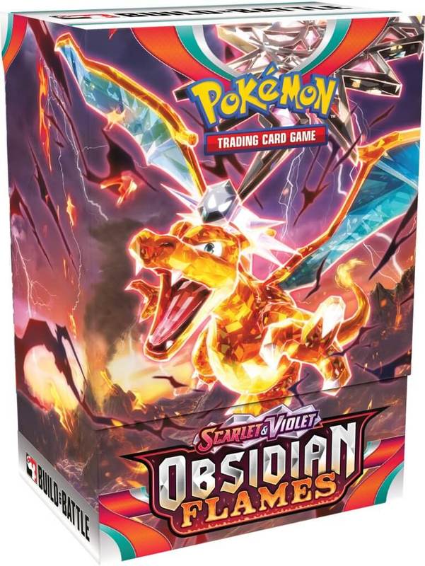 Pokémon TCG: Scarlet & Violet 3 Obsidian Flames - Build & Battle Box | Shuffle n Cut Hobbies & Games