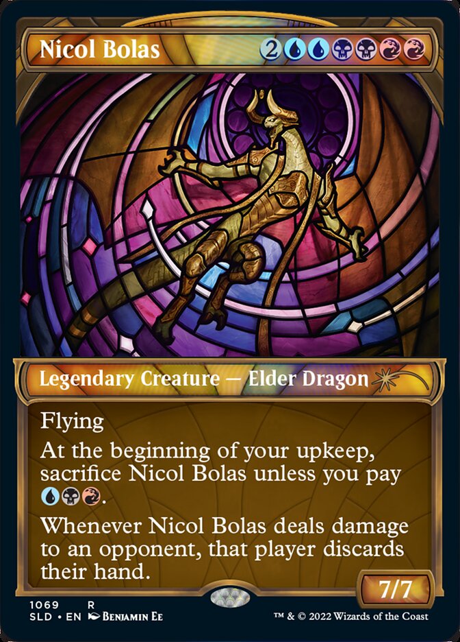 Nicol Bolas (Showcase Textured) [Secret Lair Drop Series] | Shuffle n Cut Hobbies & Games