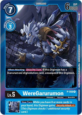 WereGarurumon [P-008] (Gift Box 2022) [Promotional Cards] | Shuffle n Cut Hobbies & Games