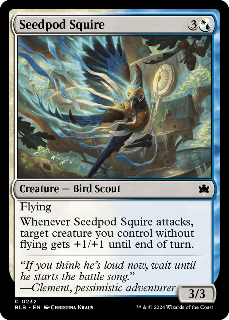 Seedpod Squire [Bloomburrow] | Shuffle n Cut Hobbies & Games