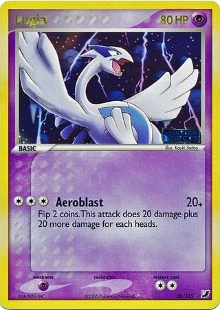 Lugia (29/115) (Stamped) [EX: Unseen Forces] | Shuffle n Cut Hobbies & Games