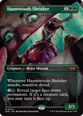 Hauntwoods Shrieker (Borderless) [Duskmourn: House of Horror] | Shuffle n Cut Hobbies & Games