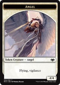 Angel (002) // Bird (003) Double-Sided Token [Modern Horizons Tokens] | Shuffle n Cut Hobbies & Games