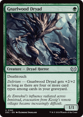 Gnarlwood Dryad [Duskmourn: House of Horror Commander] | Shuffle n Cut Hobbies & Games