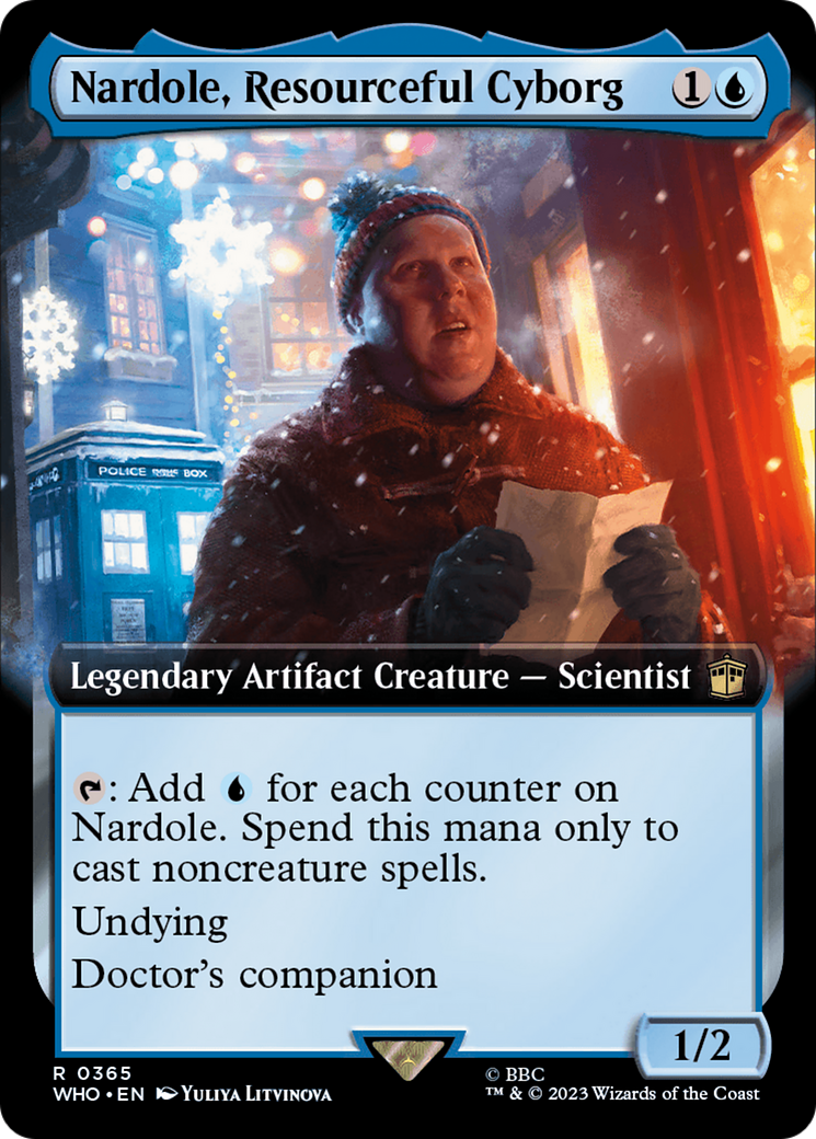 Nardole, Resourceful Cyborg (Extended Art) [Doctor Who] | Shuffle n Cut Hobbies & Games