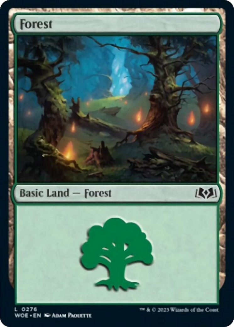 Forest (0276) [Wilds of Eldraine] | Shuffle n Cut Hobbies & Games