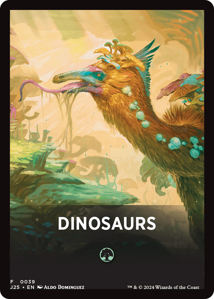 Dinosaurs Theme Card [Foundations Jumpstart Front Cards] | Shuffle n Cut Hobbies & Games