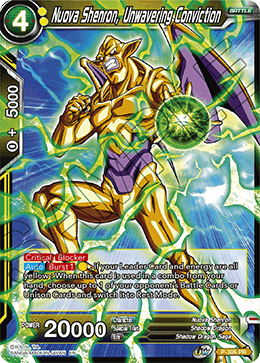 Nuova Shenron, Unwavering Conviction (P-305) [Tournament Promotion Cards] | Shuffle n Cut Hobbies & Games