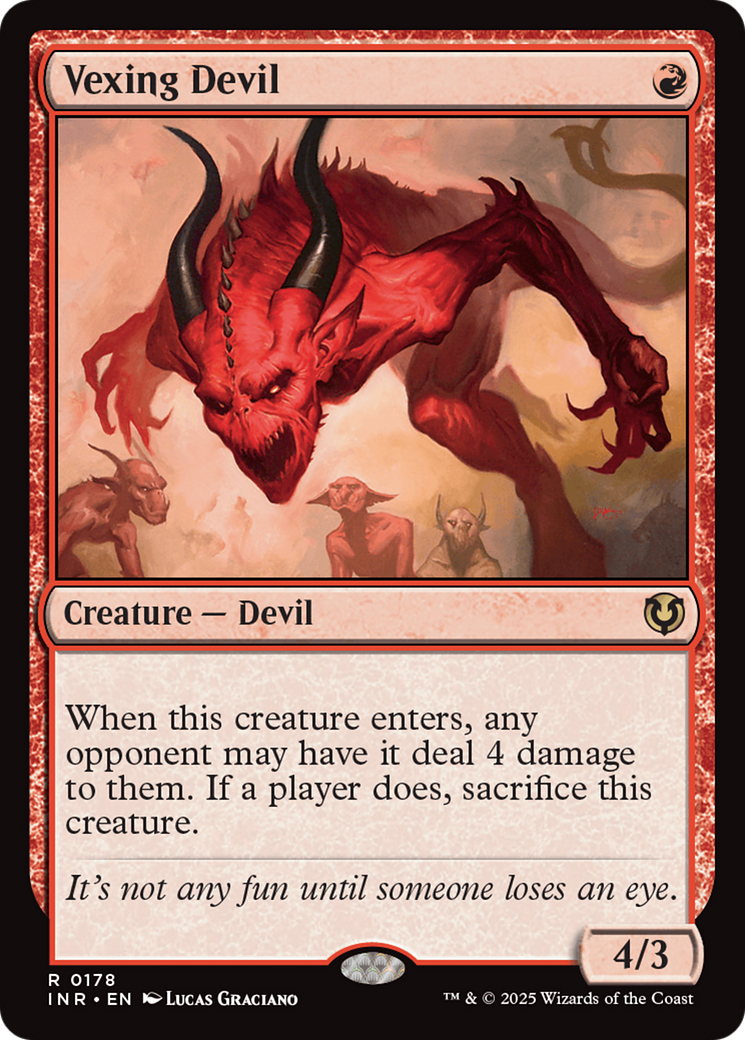 Vexing Devil [Innistrad Remastered] | Shuffle n Cut Hobbies & Games