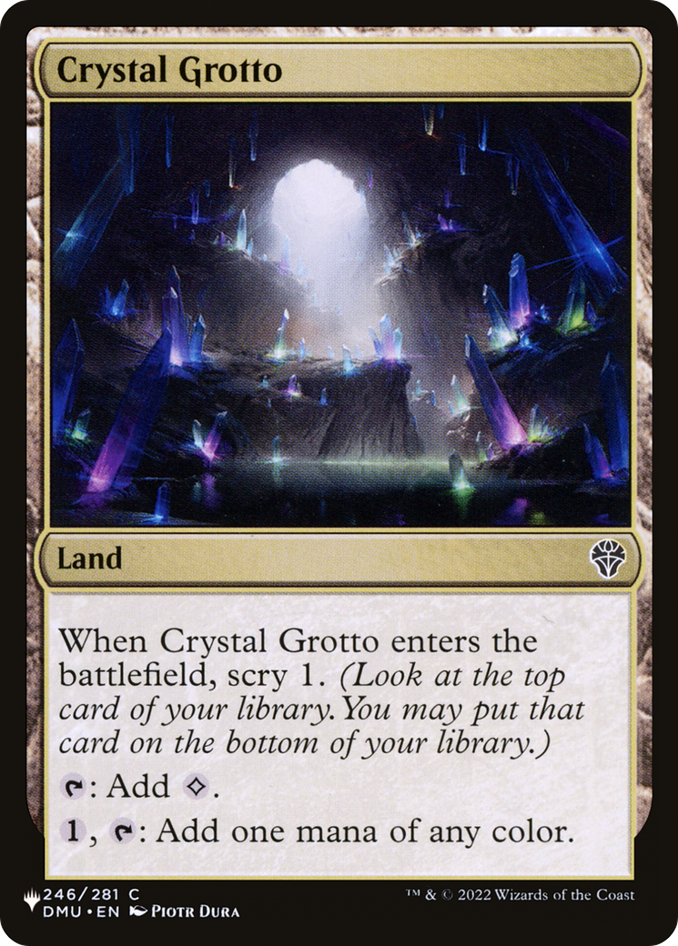 Crystal Grotto [The List] | Shuffle n Cut Hobbies & Games