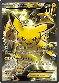 Pikachu EX (XY124) (Jumbo Card) [XY: Black Star Promos] | Shuffle n Cut Hobbies & Games