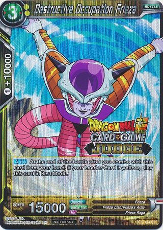 Destructive Occupation Frieza (BT2-104) [Judge Promotion Cards] | Shuffle n Cut Hobbies & Games