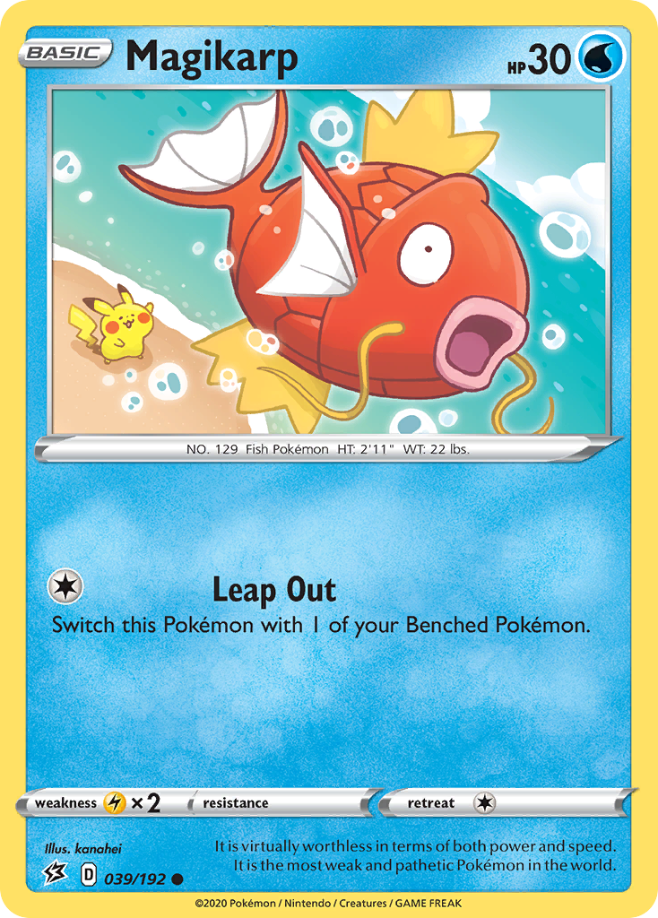 Magikarp (039/192) [Sword & Shield: Rebel Clash] | Shuffle n Cut Hobbies & Games