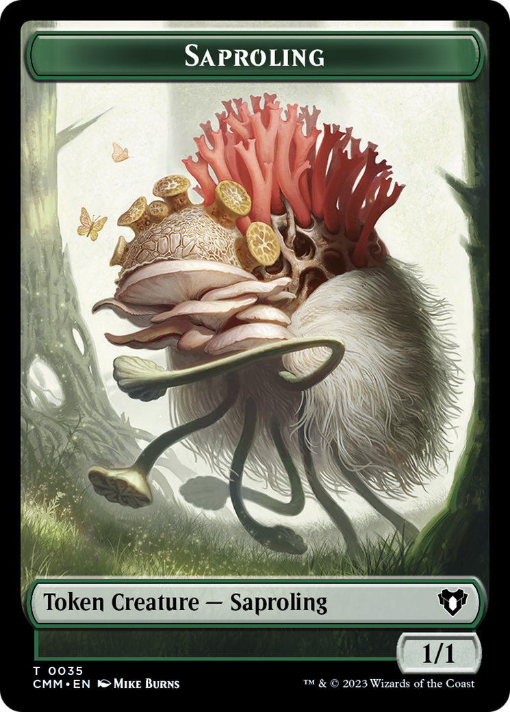 Saproling Token [Commander Masters Tokens] | Shuffle n Cut Hobbies & Games