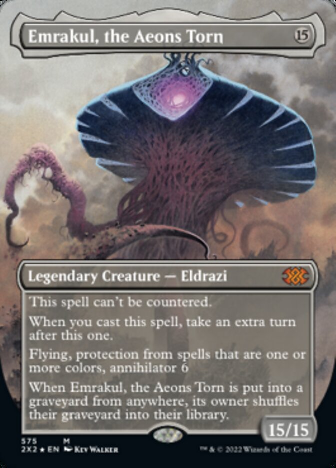 Emrakul, the Aeons Torn (Textured Foil) [Double Masters 2022] | Shuffle n Cut Hobbies & Games