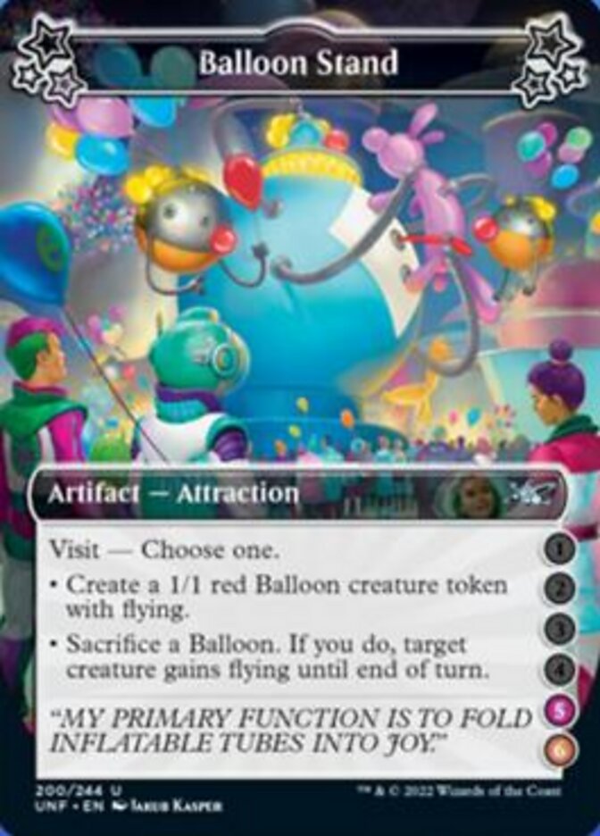 Balloon Stand (5-6) [Unfinity] | Shuffle n Cut Hobbies & Games