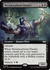 Metamorphosis Fanatic (Extended Art) [Duskmourn: House of Horror Commander] | Shuffle n Cut Hobbies & Games