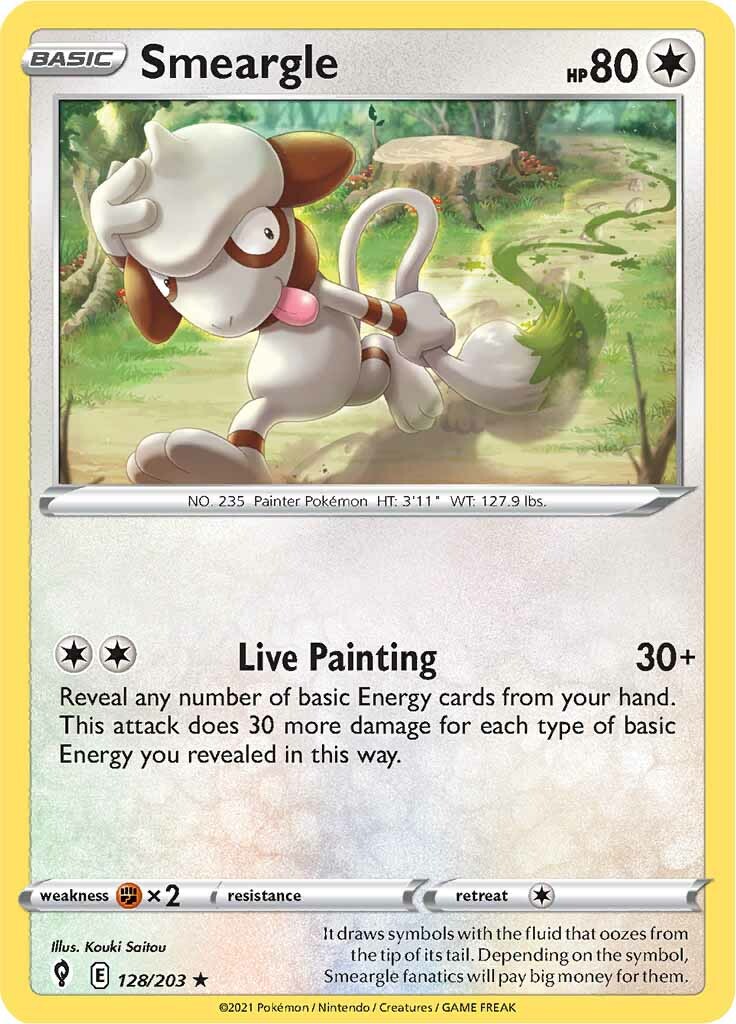 Smeargle (128/203) [Sword & Shield: Evolving Skies] | Shuffle n Cut Hobbies & Games