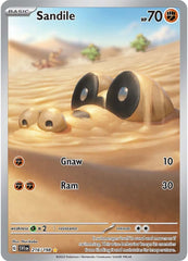 Sandile (216/198) [Scarlet & Violet: Base Set] | Shuffle n Cut Hobbies & Games