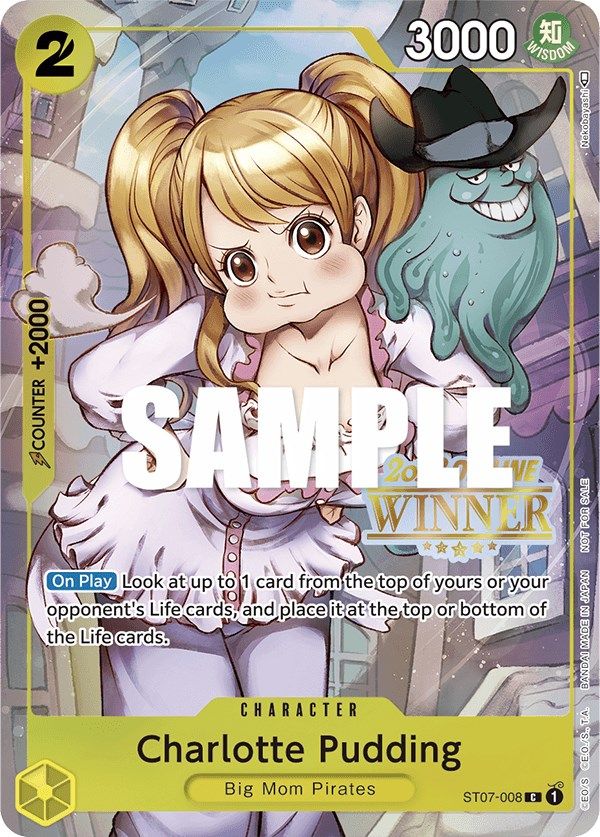 Charlotte Pudding (Offline Regional 2023) [Winner] [One Piece Promotion Cards] | Shuffle n Cut Hobbies & Games