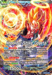 Gogeta // Knockout Strike Gogeta (2018 Big Card Pack) (SD6-01) [Promotion Cards] | Shuffle n Cut Hobbies & Games