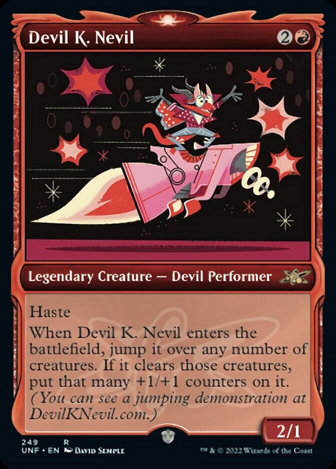 Devil K. Nevil (Showcase) [Unfinity] | Shuffle n Cut Hobbies & Games