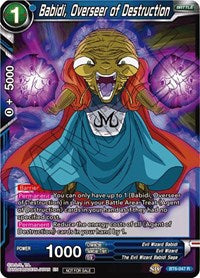 Babidi, Overseer of Destruction (Gold Stamped) (BT6-047) [Tournament Promotion Cards] | Shuffle n Cut Hobbies & Games