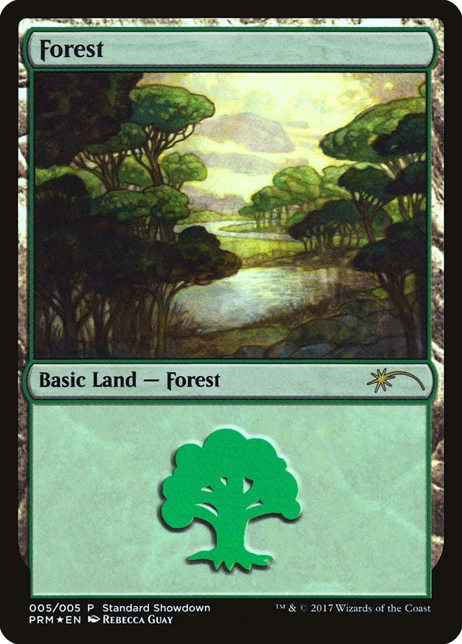 Forest (Rebecca Guay) [Standard Showdown Promos] | Shuffle n Cut Hobbies & Games