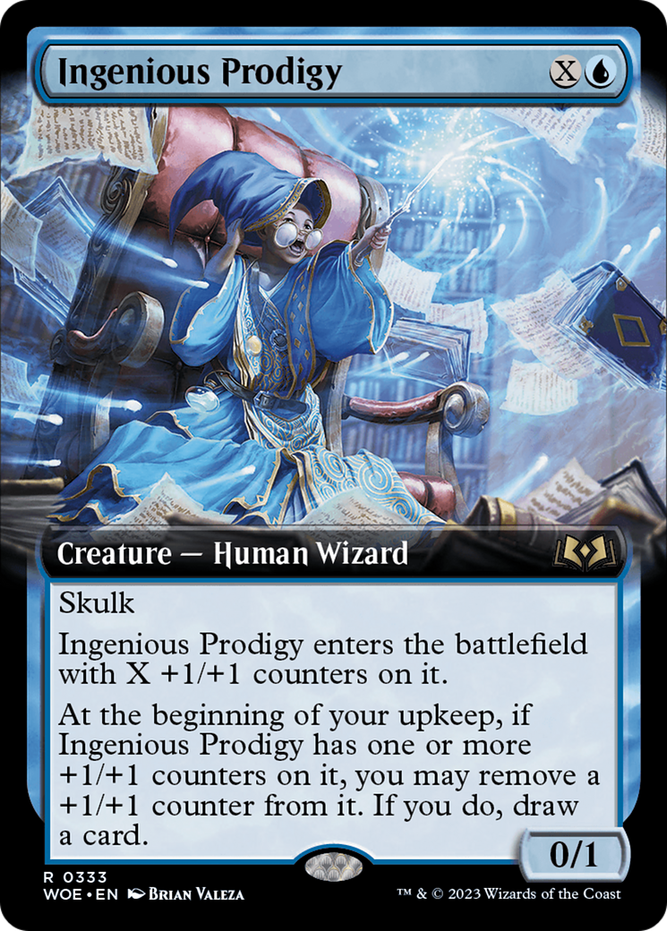 Ingenious Prodigy (Extended Art) [Wilds of Eldraine] | Shuffle n Cut Hobbies & Games