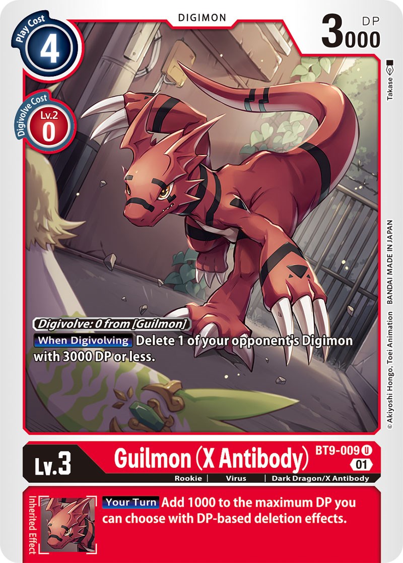 Guilmon (X Antibody) [BT9-009] [X Record] | Shuffle n Cut Hobbies & Games