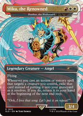 Miku, the Renowned - Feather, the Redeemed [Secret Lair Drop Series] | Shuffle n Cut Hobbies & Games