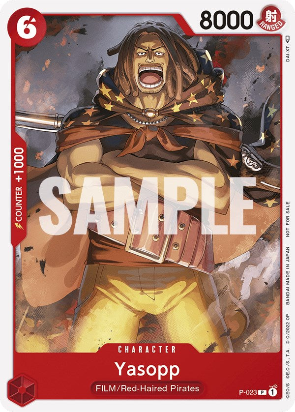 Yasopp (One Piece Film Red) [One Piece Promotion Cards] | Shuffle n Cut Hobbies & Games