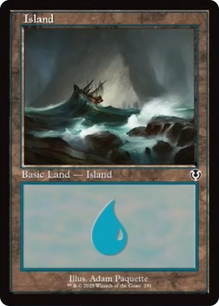 Island (291) (Retro Frame) [Innistrad Remastered] | Shuffle n Cut Hobbies & Games