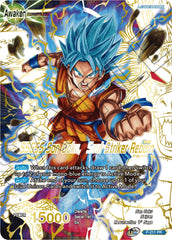 Super Saiyan God Son Goku // SSGSS Son Goku, Soul Striker Reborn (Gold Stamped) (P-211) [Promotion Cards] | Shuffle n Cut Hobbies & Games