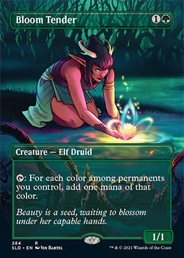 Bloom Tender (Borderless) [Secret Lair Drop Series] | Shuffle n Cut Hobbies & Games