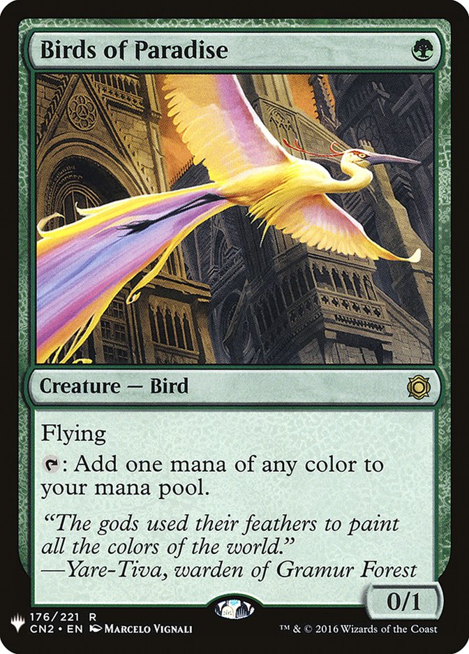 Birds of Paradise [Mystery Booster] | Shuffle n Cut Hobbies & Games