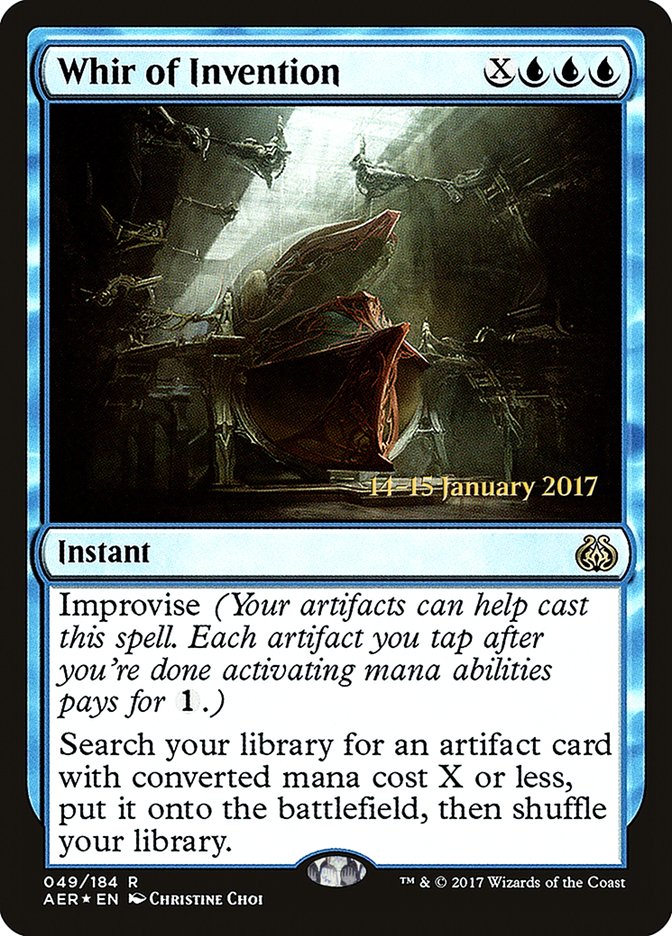 Whir of Invention [Aether Revolt Prerelease Promos] | Shuffle n Cut Hobbies & Games