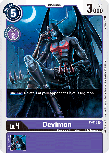 Devimon [P-018] [Promotional Cards] | Shuffle n Cut Hobbies & Games