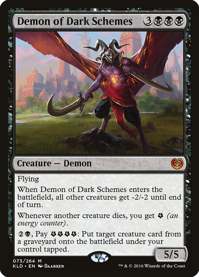 Demon of Dark Schemes [Kaladesh] | Shuffle n Cut Hobbies & Games