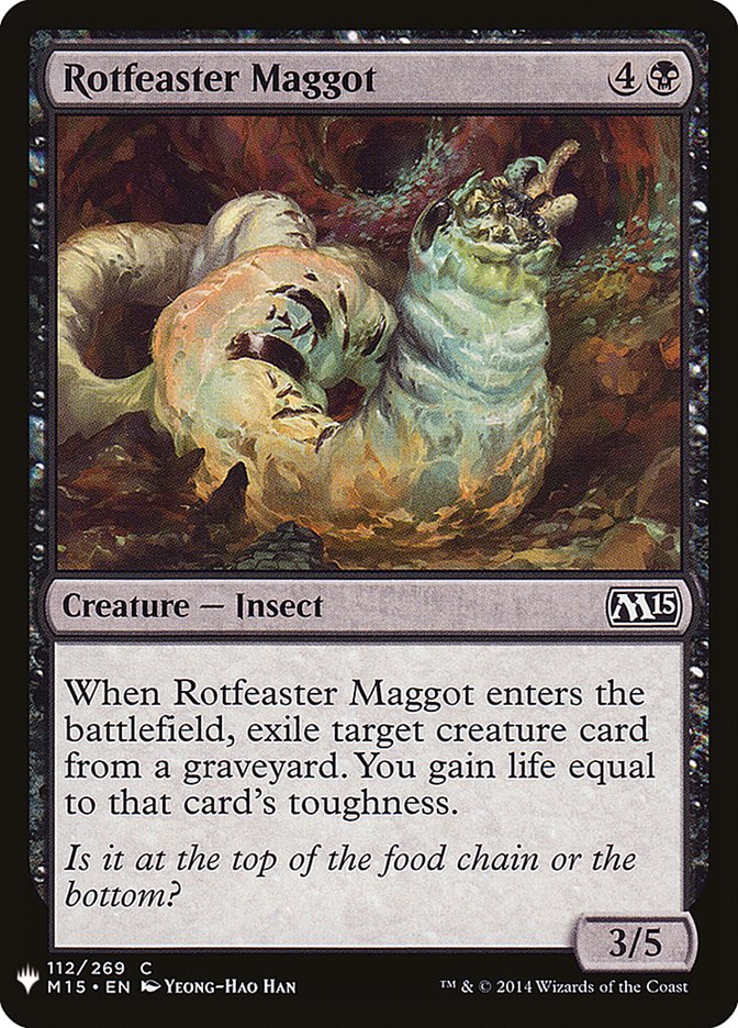 Rotfeaster Maggot [Mystery Booster] | Shuffle n Cut Hobbies & Games