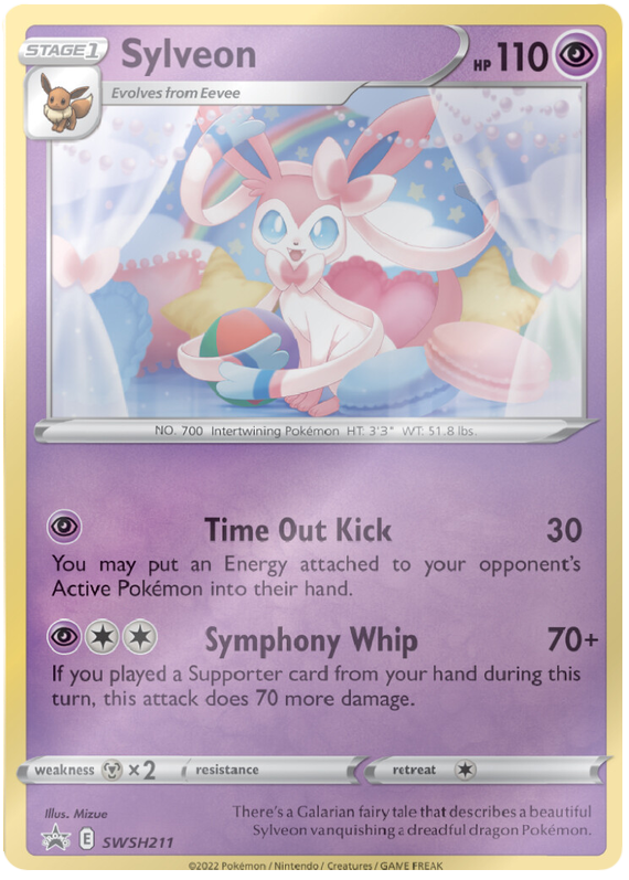 Sylveon (SWSH211) [Sword & Shield: Black Star Promos] | Shuffle n Cut Hobbies & Games