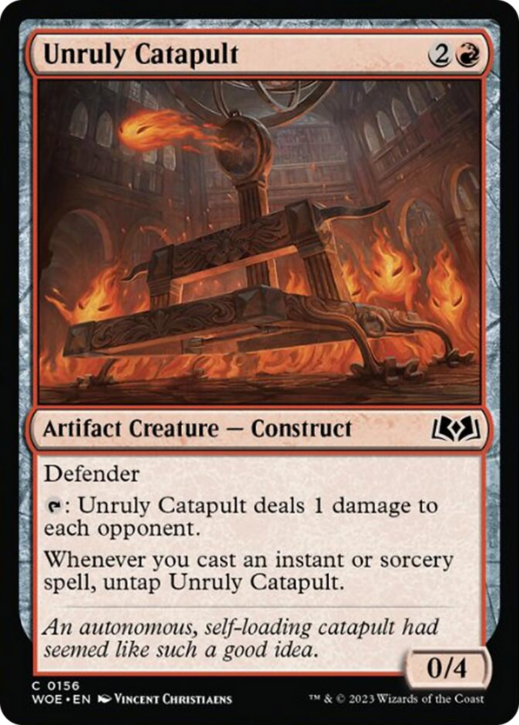 Unruly Catapult [Wilds of Eldraine] | Shuffle n Cut Hobbies & Games