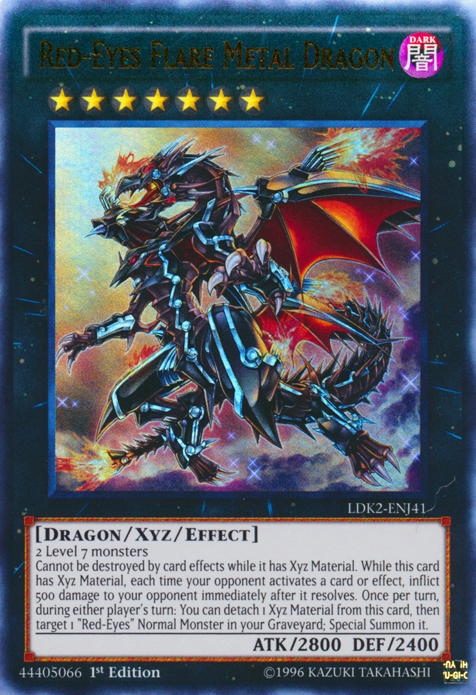 Red-Eyes Flare Metal Dragon [LDK2-ENJ41] Ultra Rare | Shuffle n Cut Hobbies & Games