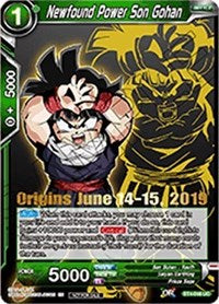 Newfound Power Son Gohan (Origins 2019) (BT4-048_PR) [Tournament Promotion Cards] | Shuffle n Cut Hobbies & Games