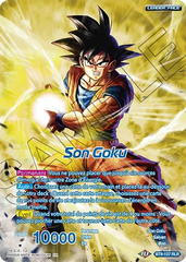 Son Goku // Heightened Evolution SS3 Son Goku Returns (Championship 2023 Golden Card Vol.1) (BT9-127) [Tournament Promotion Cards] | Shuffle n Cut Hobbies & Games