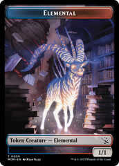 Elemental (9) // Phyrexian Saproling Double-Sided Token [March of the Machine Tokens] | Shuffle n Cut Hobbies & Games